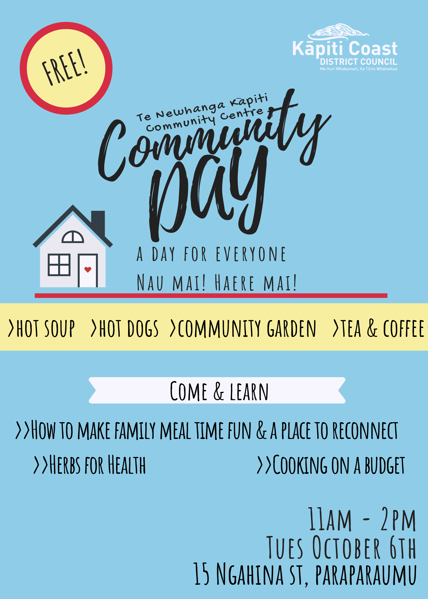 Poster of Community Day | Waikanae Watch