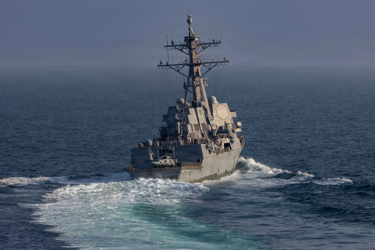 US navy begins clearing Iranian mines in the Strait of Hormuz ...